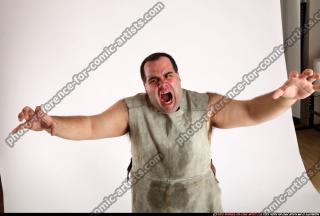SLAVOJ ANGRY POSE