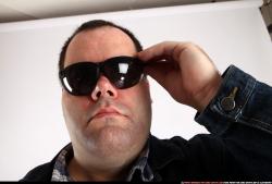 SLAVOJ GUARDING POSE AK SUNGLASSES