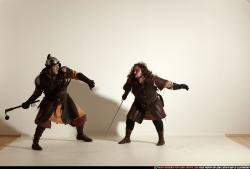 Teon medieval fight smax double attack13