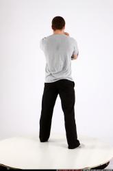 Man Adult Athletic White Daily activities Standing poses Casual