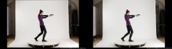 3d-stereoscopic-inna-standing-aiming-pistol