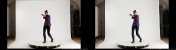 3d-stereoscopic-inna-standing-aiming-pistol
