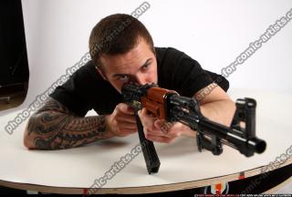 2013 06 ALEX LAYING AIMING AK-47 11
