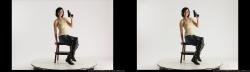 3d-stereoscopic-natalie-sitting-pistol-pose