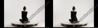 2014 01 3D STEREOSCOPIC INNA SITTING SHOOTING PISTOL1 04
