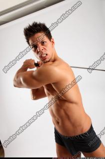 2014 03 ROLAND SMASH SWORD POSE 09