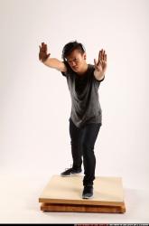 Jerald-standing-pushing