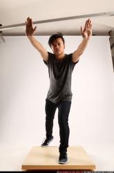 Jerald-standing-pushing