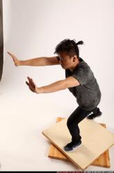 Jerald-standing-pushing