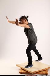 Jerald-standing-pushing