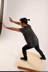 Jerald-standing-pushing