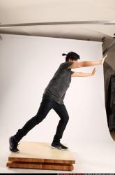 Jerald-standing-pushing