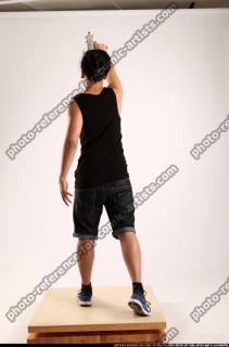 2014 08 JERALD MOB STANDING RAISING UZI 04 C