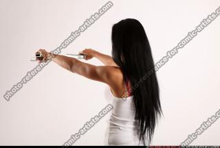 2014 09 KATERINE DUAL PISTOLS POSE1 03