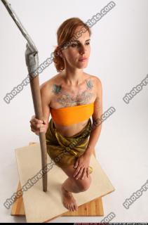 amy-prehistoric-guarding-spear