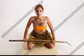 2014 12 AMY PREHISTORIC SITTING NEUTRAL POSE SPEAR 00 A
