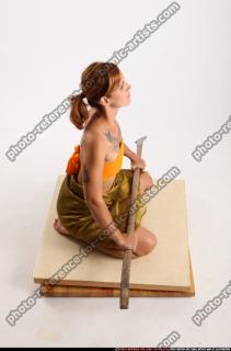 2014 12 AMY PREHISTORIC SITTING NEUTRAL POSE SPEAR 06 A