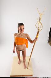 Peggy-prehistoric-guarding-spear