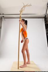 Peggy-prehistoric-guarding-spear