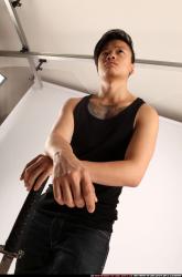 Jerald-mob-lean-on-katana