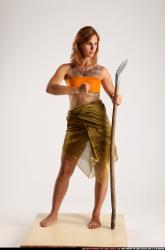 amy-prehistoric-guarding-spear-shield