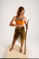 amy-prehistoric-guarding-spear-shield