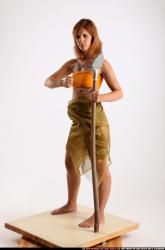 amy-prehistoric-guarding-spear-shield