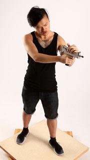 Jerald-mob-shooting-uzi