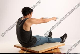 2015 07 KEIJI SITTING BACK DUAL GUNS POSE2 05 B