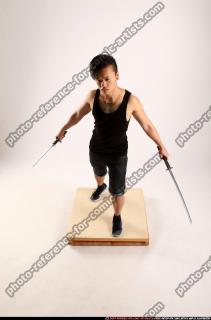 Jerald-mob-dual-swords-pose2