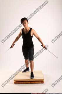 Jerald-mob-dual-swords-pose2