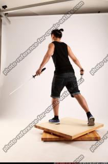 Jerald-mob-dual-swords-pose2