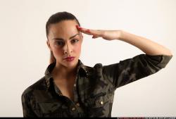 Jade-army-salute-pose