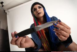 dolores-knife-pose3