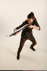 patricia-army-shotgun-pose1