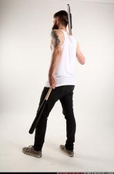 oscar-bat-shotgun-pose