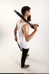 oscar-bat-shotgun-pose