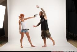 EDGAR-PISTOL-DEFEND-ZOMBIE-ATTACK