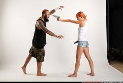 EDGAR-PISTOL-DEFEND-ZOMBIE-ATTACK