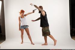 EDGAR-PISTOL-DEFEND-ZOMBIE-ATTACK