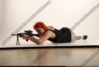 2016 11 ZORA LAYING AIMING M4A1 01