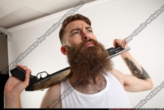 oscar-shotgun-pose6