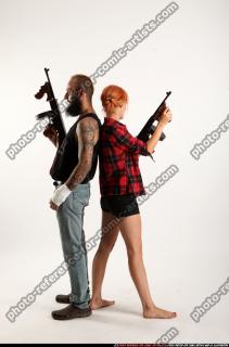 Edgar-back-to-back-tommyguns