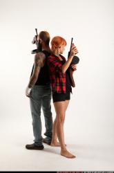 Edgar-back-to-back-tommyguns