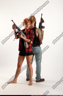 Edgar-back-to-back-tommyguns
