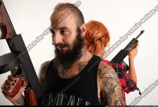 Edgar-back-to-back-tommyguns