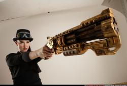 claudia-steampunk-blaster-rifle-pose1-aiming