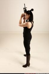 claudia-standing-m4a1-pose