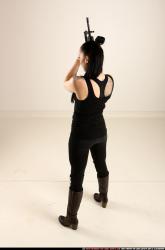 claudia-standing-m4a1-pose