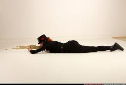 victoria-steampunk-laying-aiming-rifle